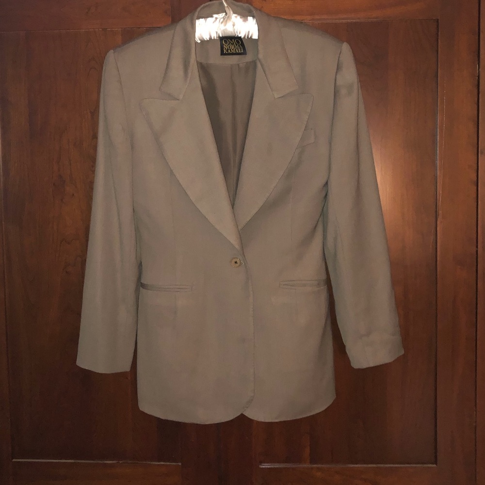Vintage OMO Norma Kamali jacket excellent cond